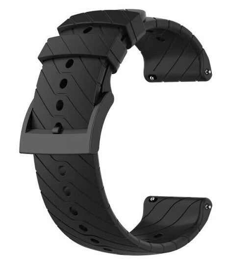 INF Rem i silikon til Suunto 7/9/9 Baro/D5 Sort