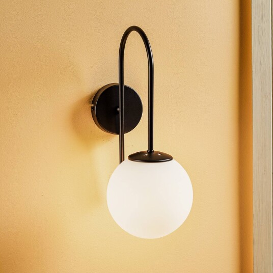 Luminex Vegglampe Berlin svart