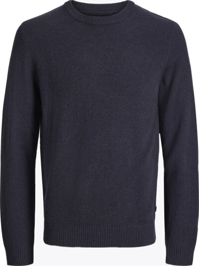 Jack & Jones Lambswool Knit Crew Neck Blå M