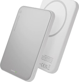 Powerbank Dbramante1928 Re-Charge 5000 mAh Slim Trådløs Hvit Qi 25W Powerbank Dbramante1928 Re-Charge 5000 mAh Slim Trådløs Hvit Qi 25W