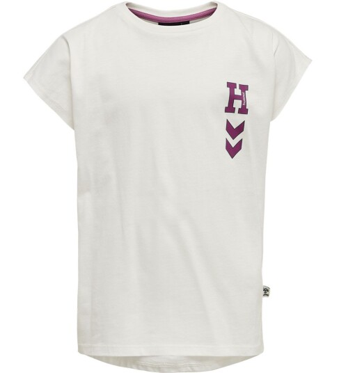 Hummel T skjorte HmlSosiologi Marshmallow 6 år 116 T skjorte Hvit