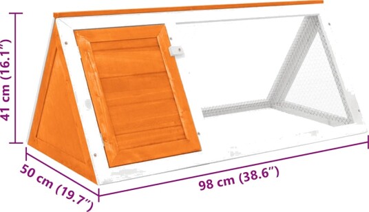 Vidaxl Kaninbur Tre Vidaxl Kaninbur Tre