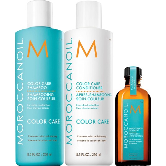 Moroccanoil Color Care Bundle Shampoo 250 ml & Conditioner 250 ml & Tr
