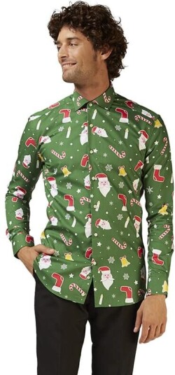 OppoSuits OppoSuit Skjorte Santaboss 2XL
