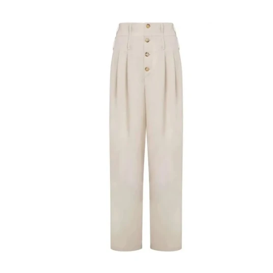 Moschino Dame Bukser Beige S Moschino Dame Bukser Beige S