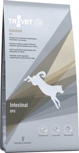 Trovet Hypoallergenic Intestinal Dpd Med And Tørrfôr Til Hund 10 kg Trovet Hypoallergenic Intestinal Dpd Med And Tørrfôr Til Hund 10 kg