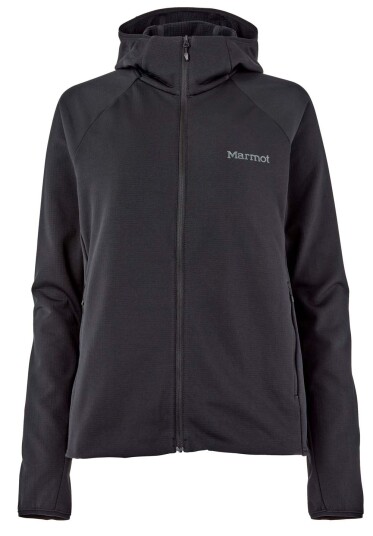 Marmot Women's Lectone Fleece Hoody Black S, Black Marmot Women's Lectone Fleece Hoody Black S, Black