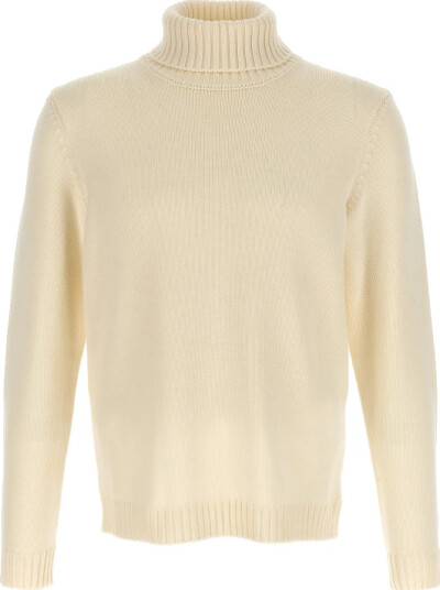Zanone Herre Strikkevarer Hvit 2XL Zanone Herre Strikkevarer Hvit 2XL