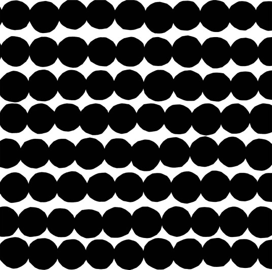 Marimekko Räsymatto serviett 33x33 cm 20 pk Black White