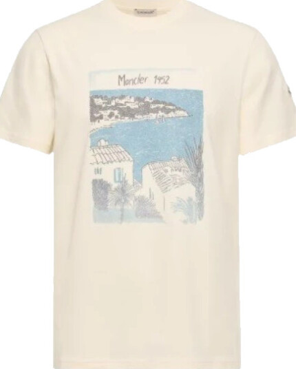 Moncler Herre Topper Hvit L,