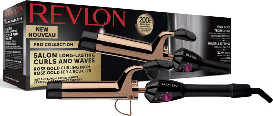 Revlon RVIR1159E Curler Pro Collection Rose Gold 1 stk Krølltang Svart