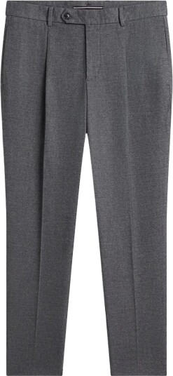 Tommy Hilfiger Ny Solid Brushed Dress Pants Grey 31 x 32