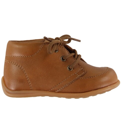 Bisgaard Babysko Luca Lace Cognac m. Skolisser 22 Babysko Brun