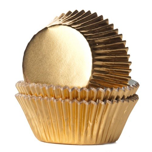 House Of Marie Muffinsformer Folie Gull Pk/24 House Of Marie Muffinsformer Folie Gull Pk/24