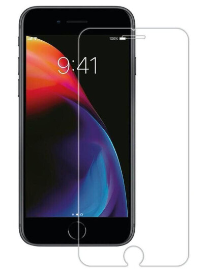 Vivanco iPhone SE (2022 / 2020) / 8 / 7 Vivanco Beskyttelsesglass - Case Friendly - Skjermbeskytter - Gjennomsiktig