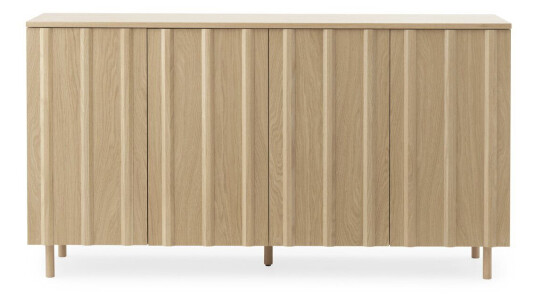 Normann Copenhagen Rib sideboard 45 x 159 cm Oak