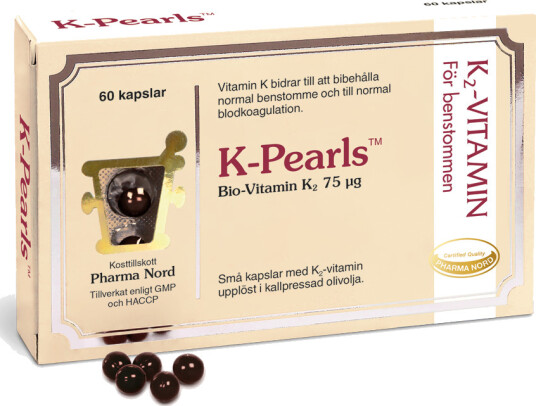 Pharma Nord K-Pearls 75 mcg 60 Kapslar
