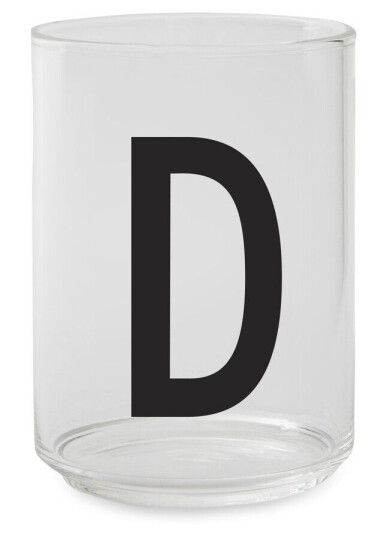 Design Letters glass D Design Letters glass D