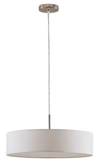 Lindby Hengelampe Sebatin til E27, 50 cm, krem