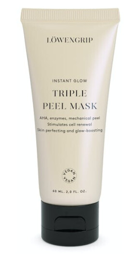Löwengrip Instant Glow Triple Peel Mask 60 ml Ansiktsmaske