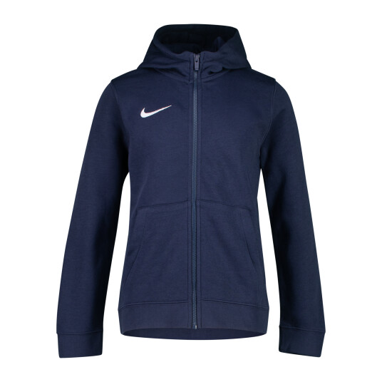 Nike Fleece Park20 Fz Hoodie, hettejakke junior 140 Obsidian/(white) Nike Fleece Park20 Fz Hoodie, hettejakke junior 140 Obsidian/(white)