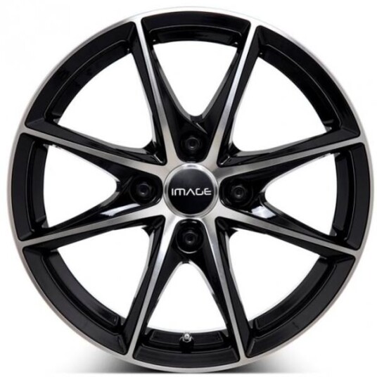 Image Comet Gloss Black Polished 6x15 4x114.3 ET40 B66.1