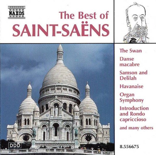 SaintSaëns The Best Of SaintSaëns CD SaintSaëns The Best Of SaintSaëns CD