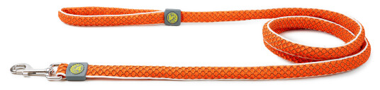 Hunter Hundebånd 20/180 cm i Oransje – Pustende 3D Mesh