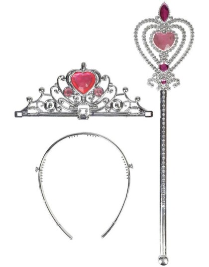 Prinsesse Sett Tiara og Stav Prinsesse Sett Tiara og Stav
