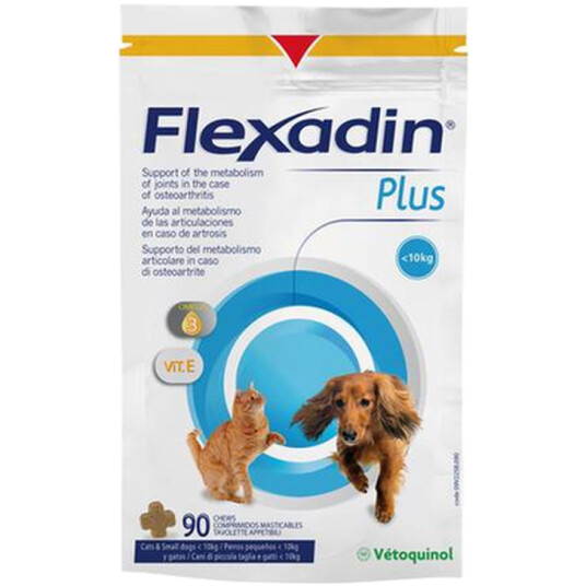 Flexadin Plus Min Opp Til 10 kg 30Tabl Katt & Hund