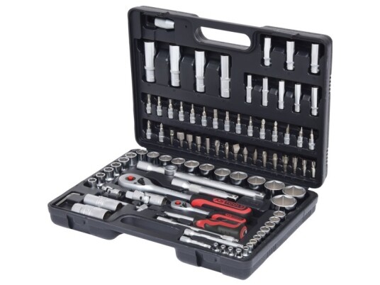Ks Tools 911.0694, Støpselsett, 94 Hoder, Kromvanadiumstål, 6,2 Kg
