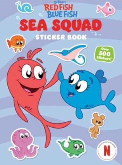 Sea Squad Sticker Book Dr. Seuss's Red Fish Blue Fish