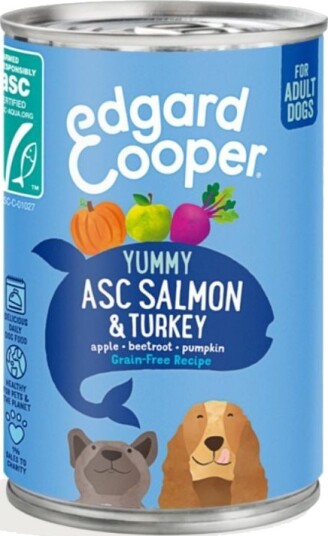 Edgard & Cooper™ Edgard & Cooper Dog Salmon & Turkey (400 G)