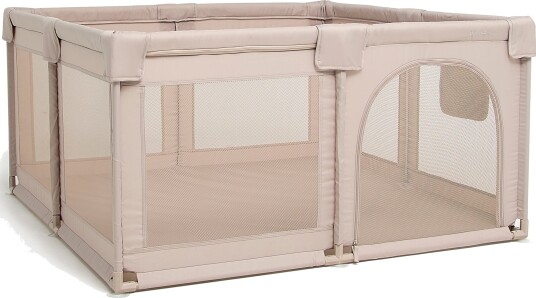 Beemoo SAFE Space Lekegrind 130x130 Beige