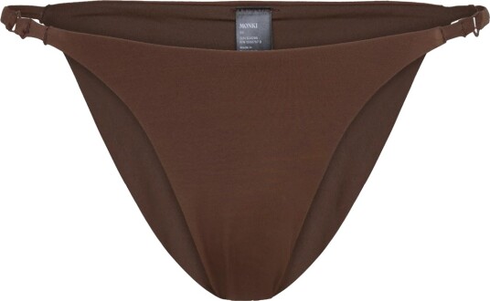 Monki Tanga Bikini Bottom Brown XL