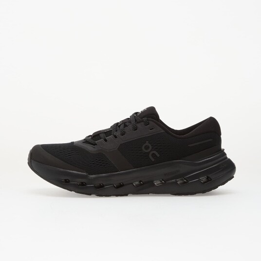 On Men"s Cloudrunner 3 Black/Black 45 On Men"s Cloudrunner 3 Black/Black 45