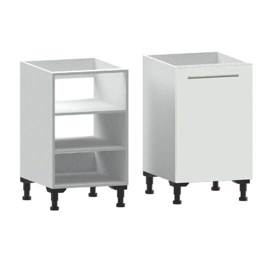 Alterna Vaskerom: Benkeskap B40-60xd60xh72cm m/1 dør Hvit Matt / 50cm Alterna Vaskerom: Benkeskap B40-60xd60xh72cm m/1 dør Hvit Matt / 50cm