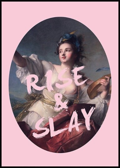 Slay Ratioiso Plakat / 40x50cm