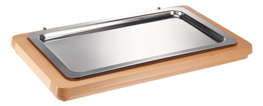 PULSIVA Buffetbrett Capo rektangulært; 59x39x4.5 cm (LxBxH); Brun; Rektangulær