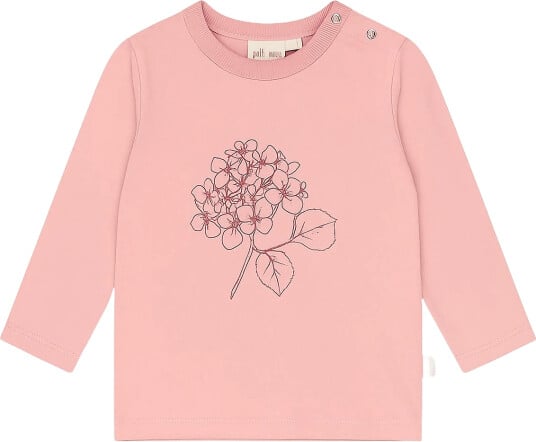 Petit Piao Ppglenda Os L_S Tee Pink 116 Petit Piao Ppglenda Os L_S Tee Pink 116