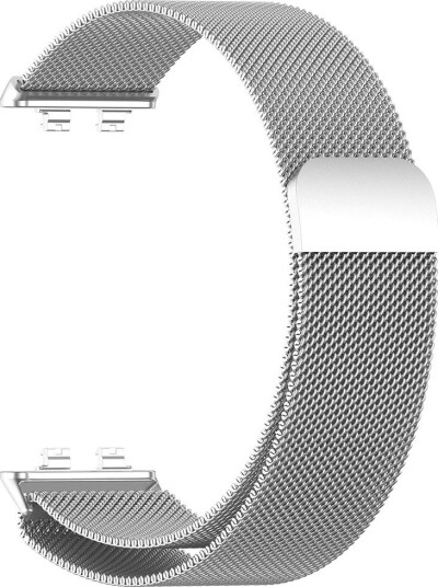 Magnetisk metallarmbånd til Huawei Band 11 Pro – Sølv / Metallarmbånd / Magnetrem