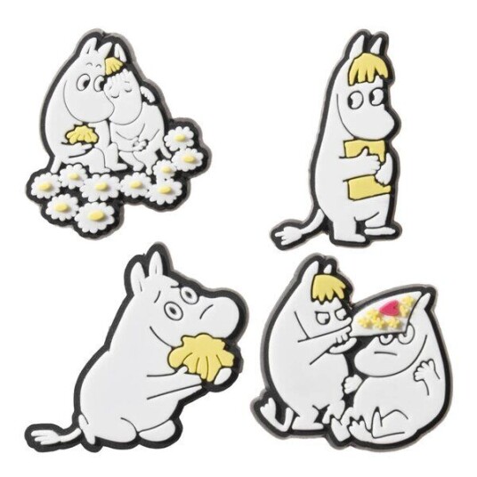 MoominArabia Mummi 3D charm 4 stk kjærester MoominArabia Mummi 3D charm 4 stk kjærester