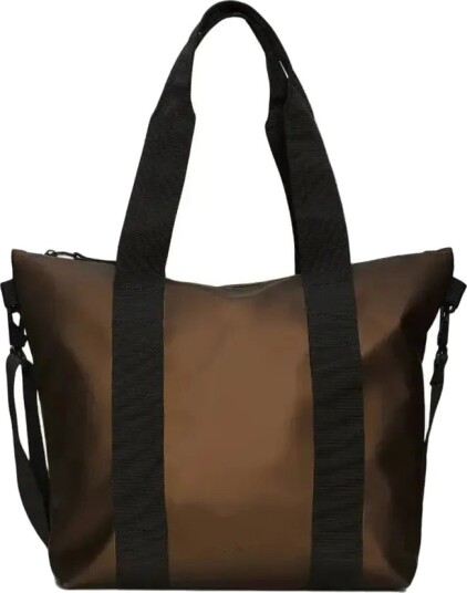 Rains Vesken Tote Bag Mini Brun Rains Vesken Tote Bag Mini Brun