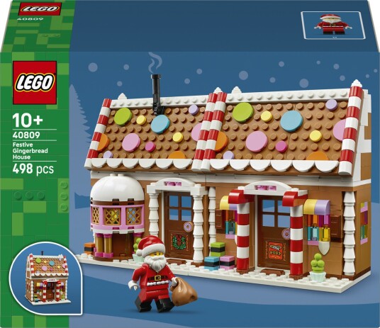 LEGO Julepyntet Pepperkakehus