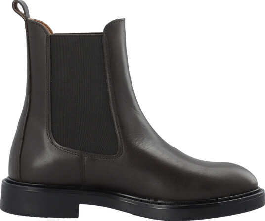 Bianco Adda Chelsea Boot Smooth Leather Brun 36