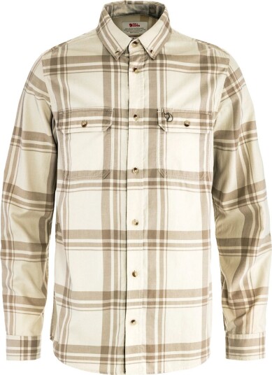 Fjellreven Övik Lite Flannel Shirt M Chalk White fossil XXL