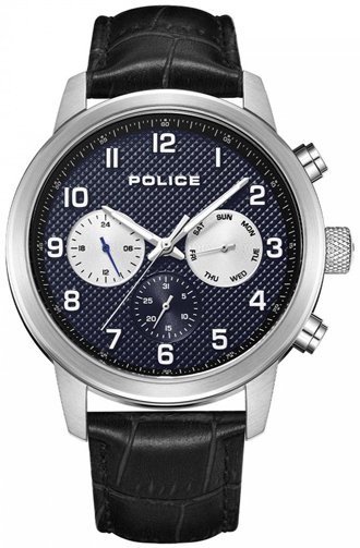 Police Herreklokke PEWJK2228202 Classic Lær Ø44 mm