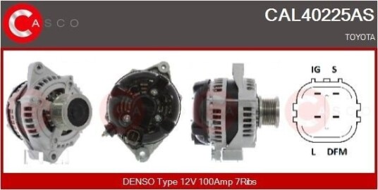 CASCO CAL40225AS Dynamo CASCO CAL40225AS Dynamo