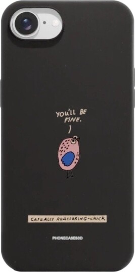 Phonecases3D iPhone 17e/16e Maja Säfström Compostable Case Svart MAJA4-IP16E