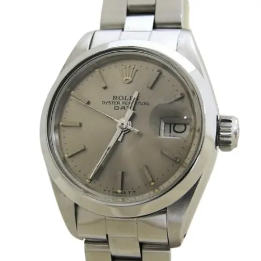 Rolex Vintage Dame Grå